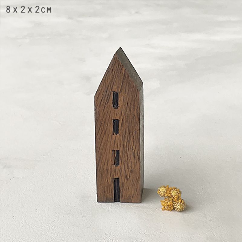 Σπιτάκι κήπου ξύλινο 8,5εκ. - Νο1