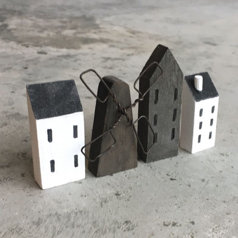 Tiny house-Flat white 3 storey