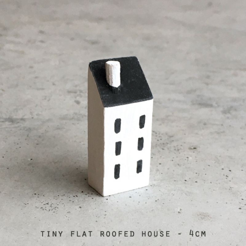 Tiny house-Flat white 3 storey