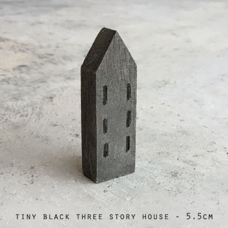 Tiny house-Black 3 storey