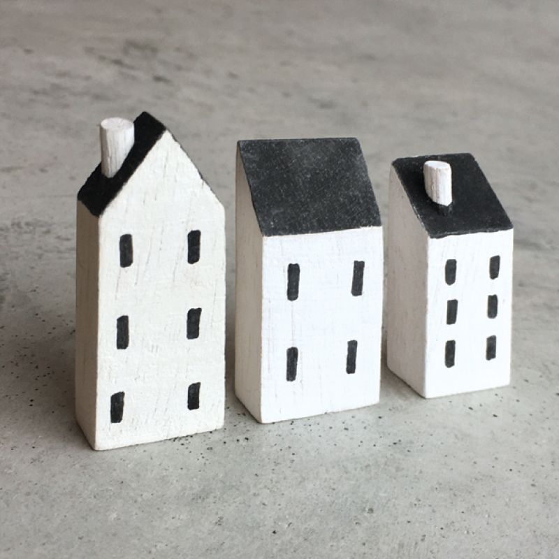 Tiny house-Flat white 2 storey