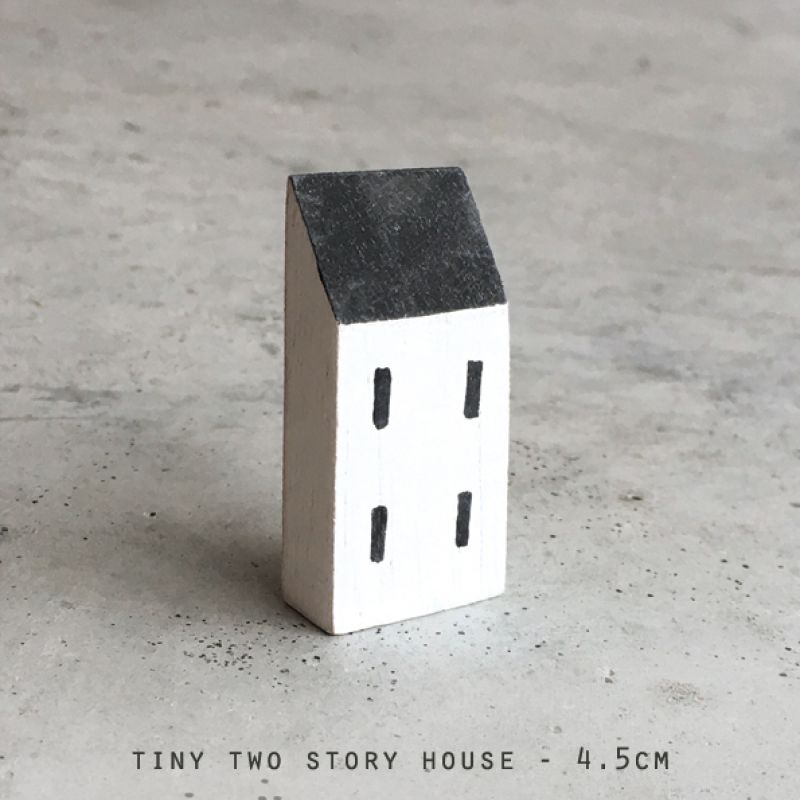 Tiny house-Flat white 2 storey