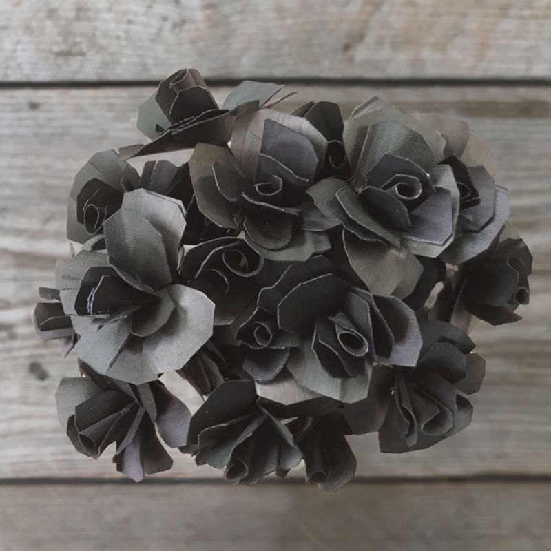 Bunch of flowers-Black