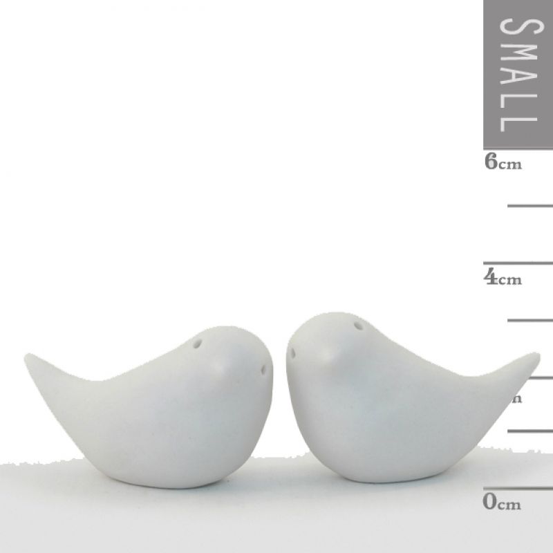 Pair of ceramic love birds (5cm) 