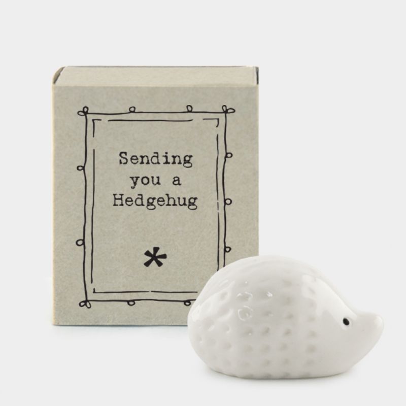Matchbox – Hedgehog / Sending you a hedge hug (Box 4.5 x 3cm)

