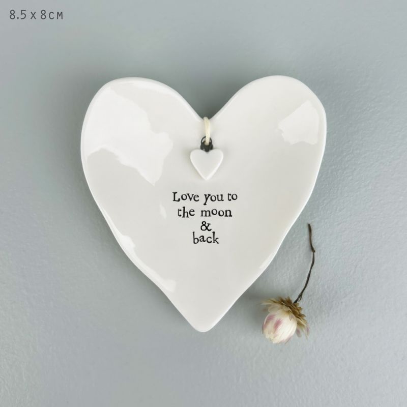 Πιατάκι δακτυλιδιών 9εκ. - Love you to the moon & back