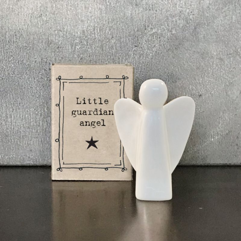 Match box porcelain guardian angel 