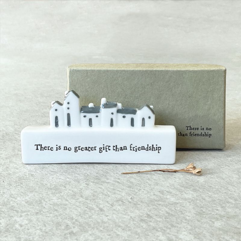 Πορσελάνινη σκηνή 9,8εκ.-No greater gift than friendship