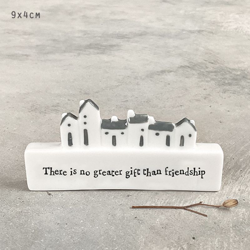 Πορσελάνινη σκηνή 9,8εκ.-No greater gift than friendship