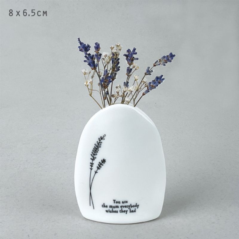 Βάζο πλακέ 9,5x7,5εκ.-You are the mum 