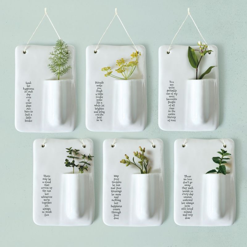 Wall vase-Look for happiness