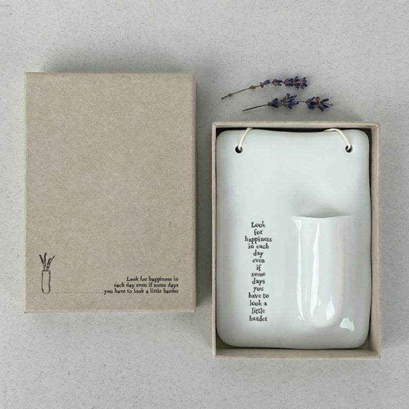 Wall vase-Look for happiness