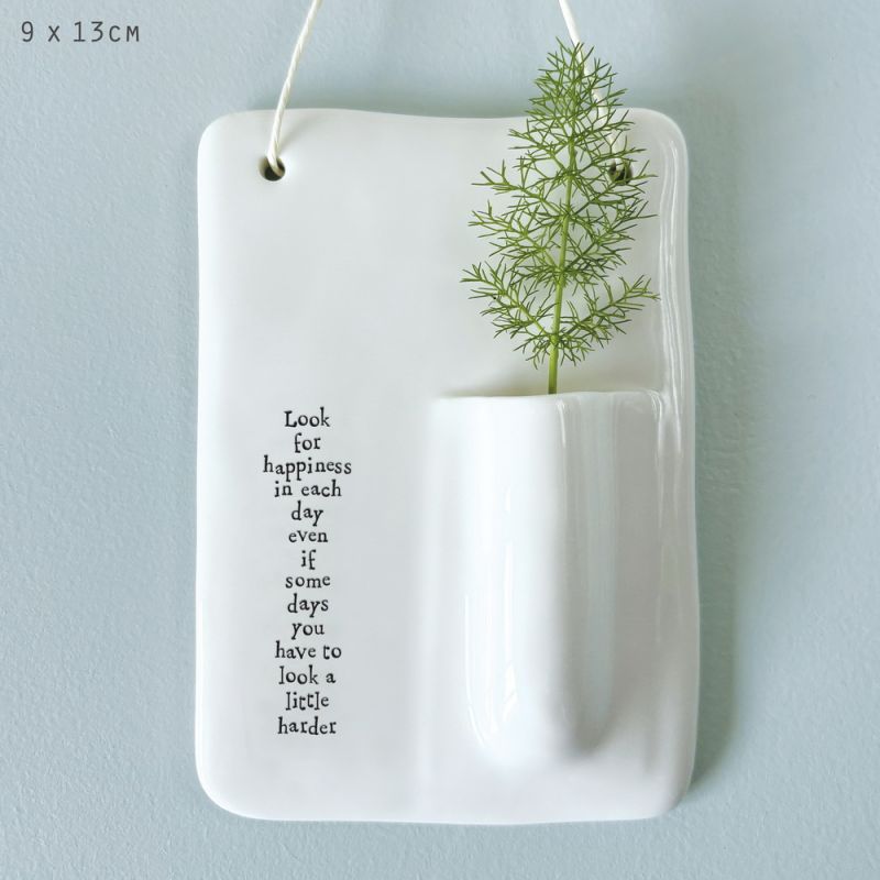 Wall vase-Look for happiness