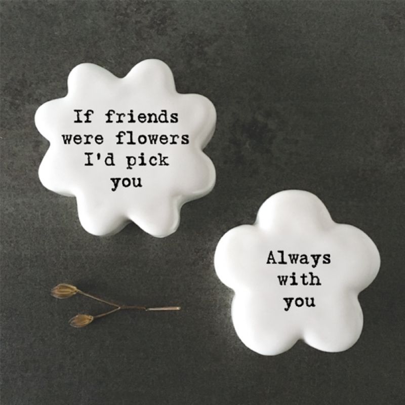 Βότσαλο λουλούδι-Friends were flowers