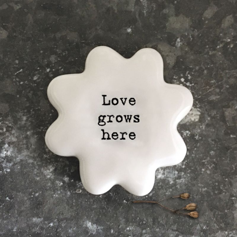 Flower token-Love grows here