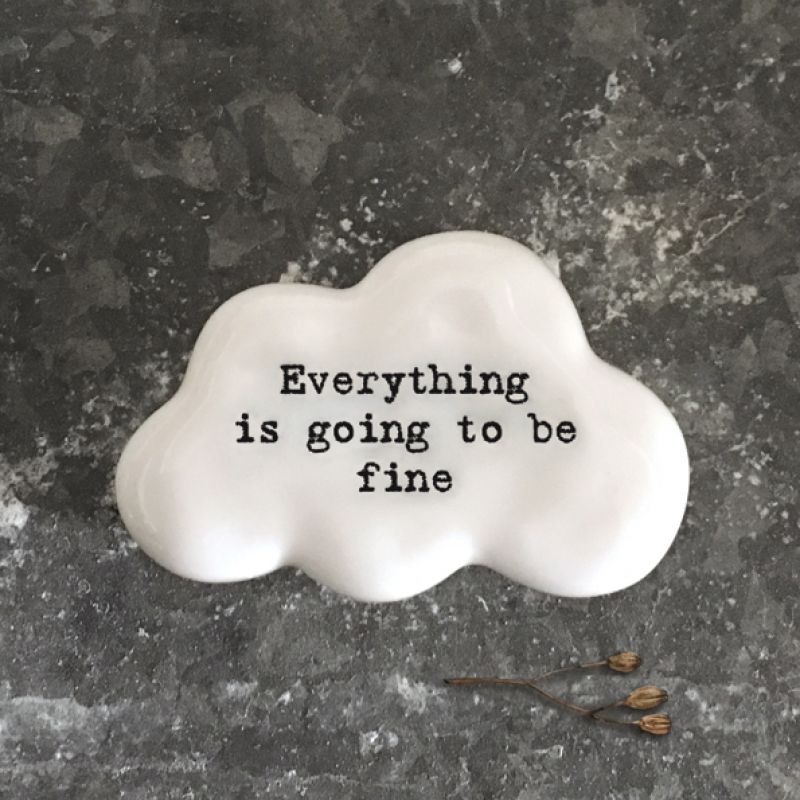 Βότσαλο σύννεφο-Everything is going to be fine