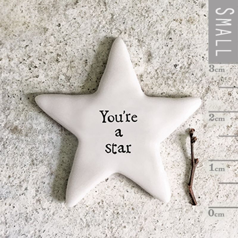 Βότσαλο αστέρι 3,6εκ. - You're a star