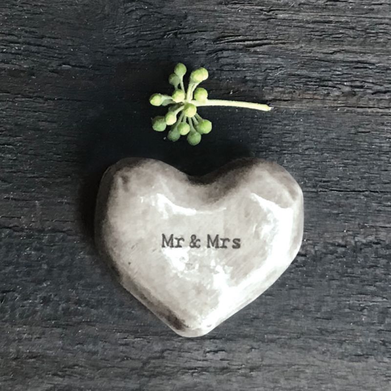 Heart token-Mr & Mrs