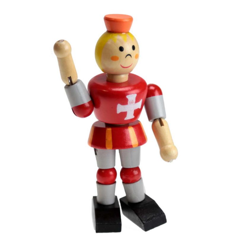 Wooden knight 12cm