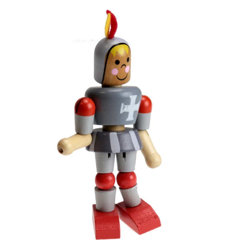 Wooden knight 12cm