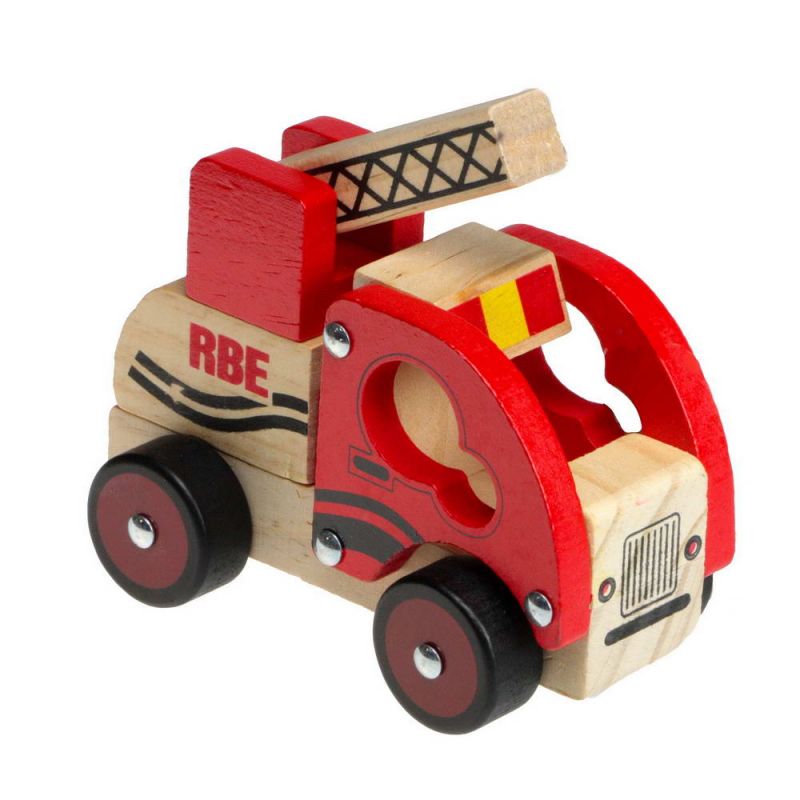 Wooden 3D vehicle 13cm