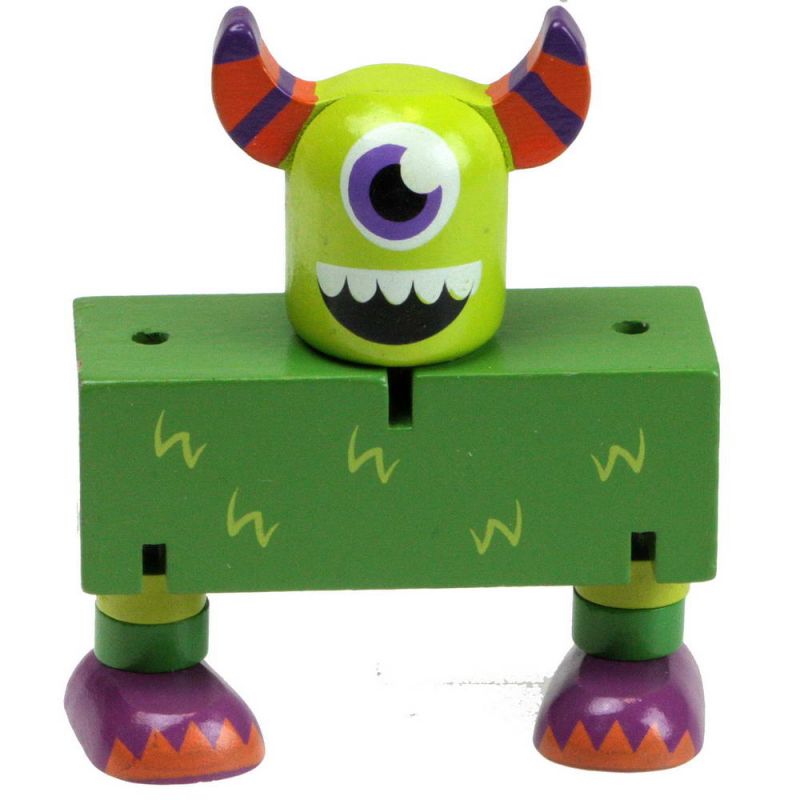 Wooden flexi monsters