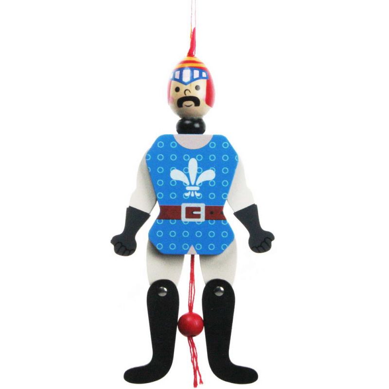 Jumping Jack Medieval soldier 18cm