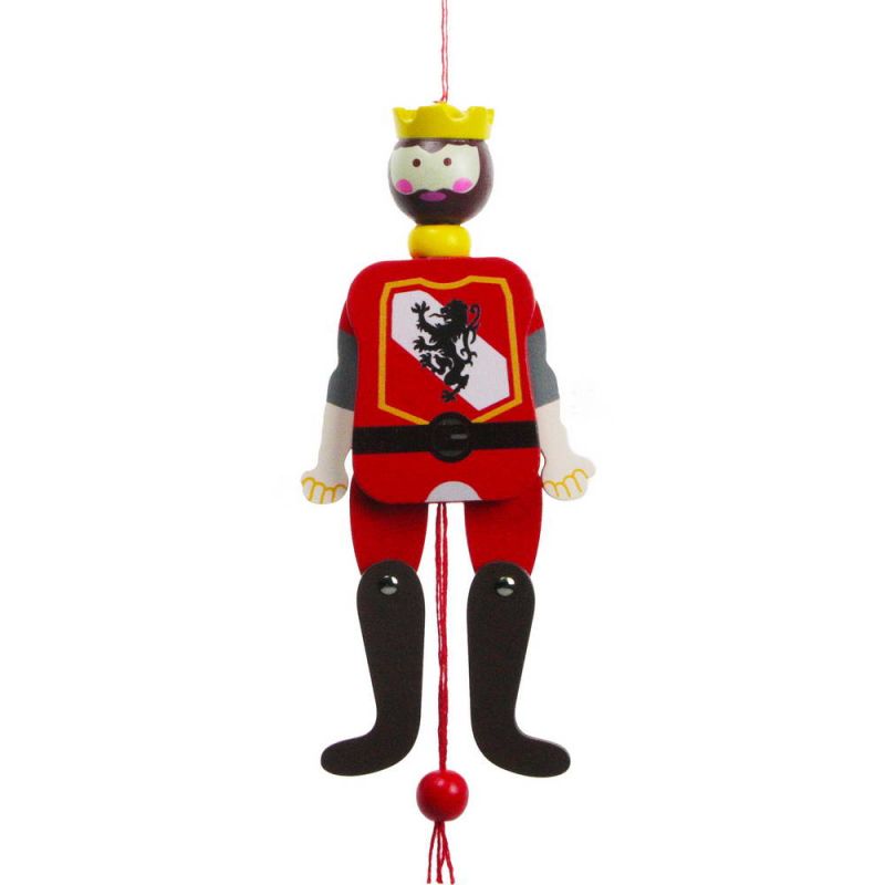 Jumping Jack Medieval soldier 18cm