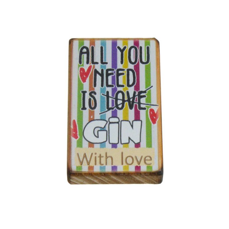 Μαγνητάκι ξύλινο 7,5εκ. 