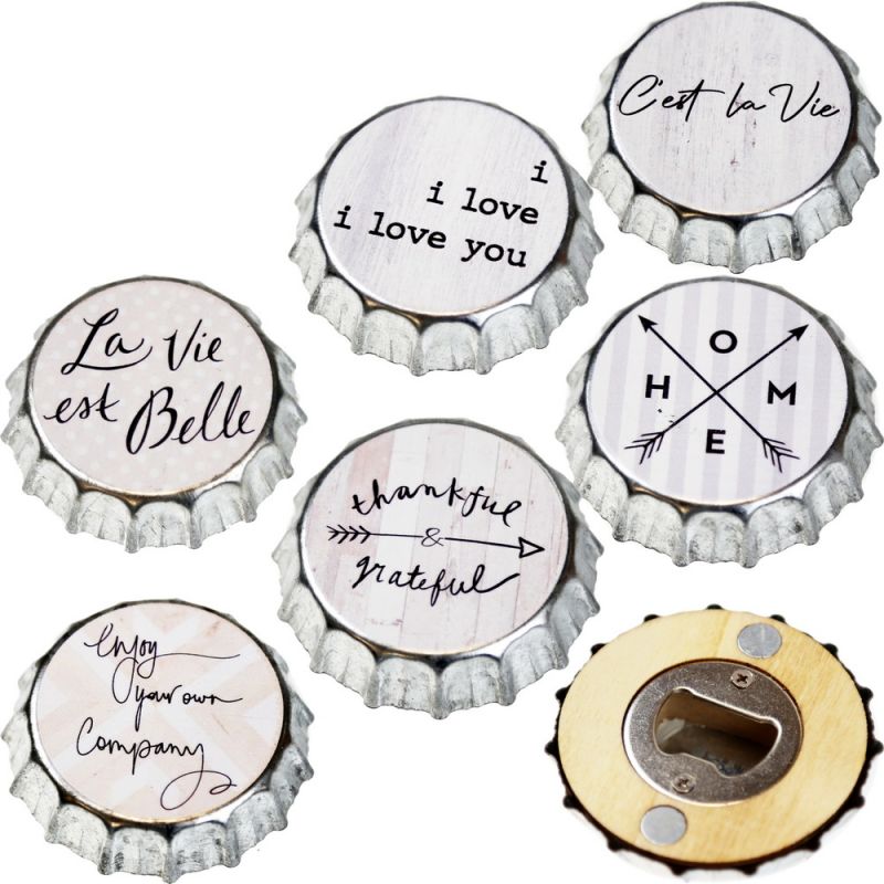 Bottle opener - bottle cap 7cm