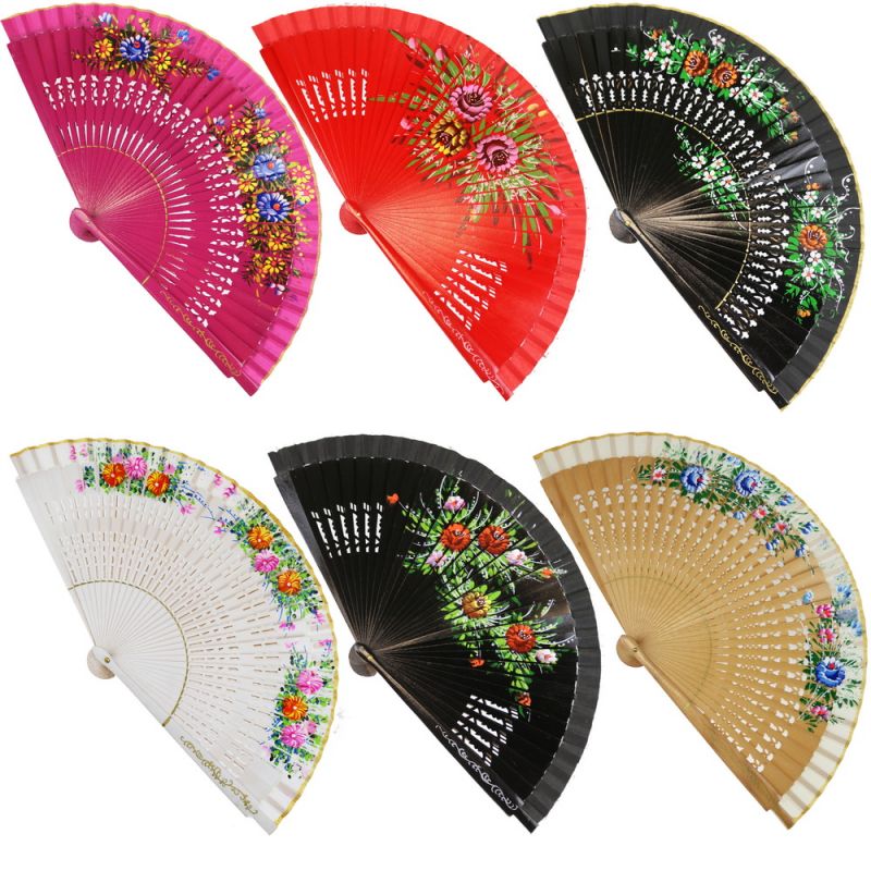 Handpainted Spanish fan