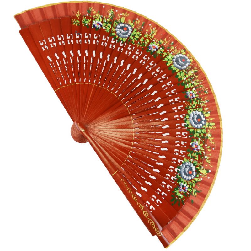 Handpainted Spanish fan