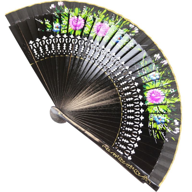 Handpainted Spanish fan