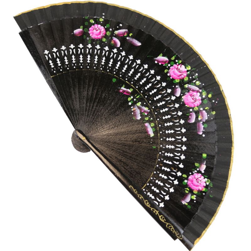 Handpainted Spanish fan