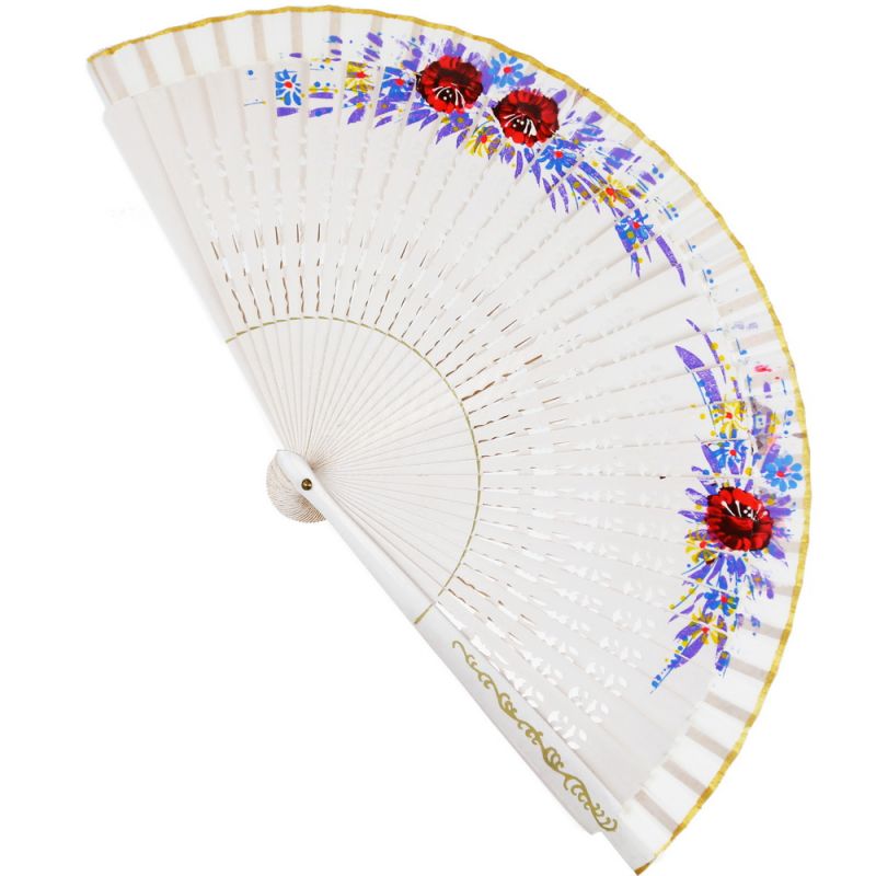 Handpainted Spanish fan