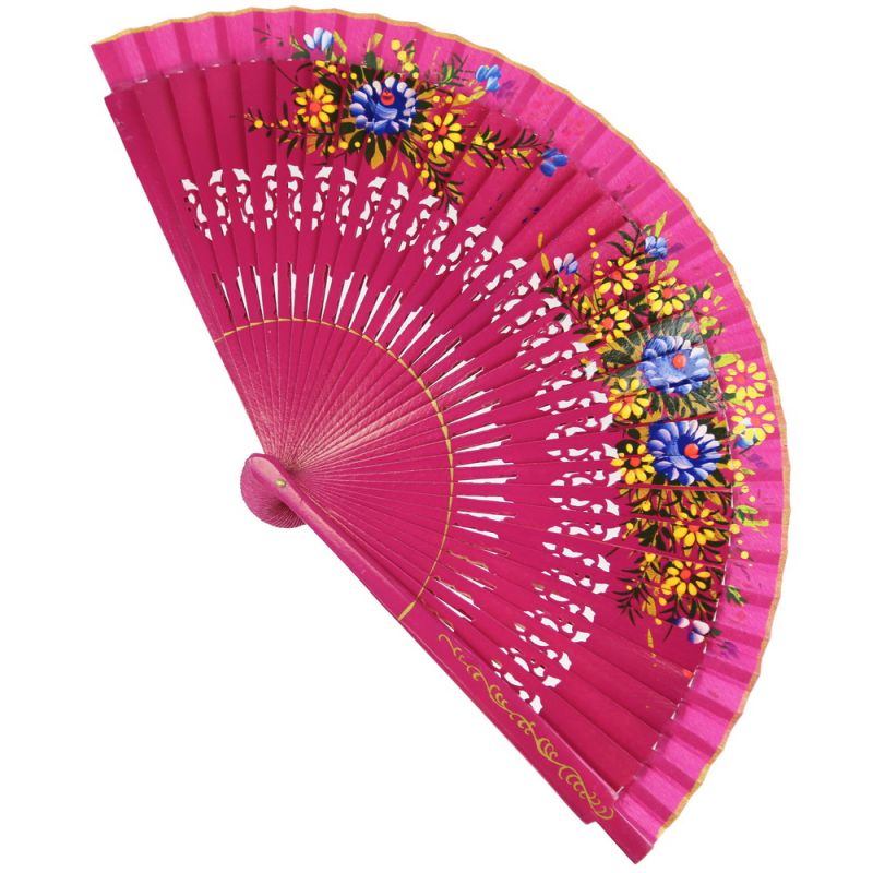 Handpainted Spanish fan