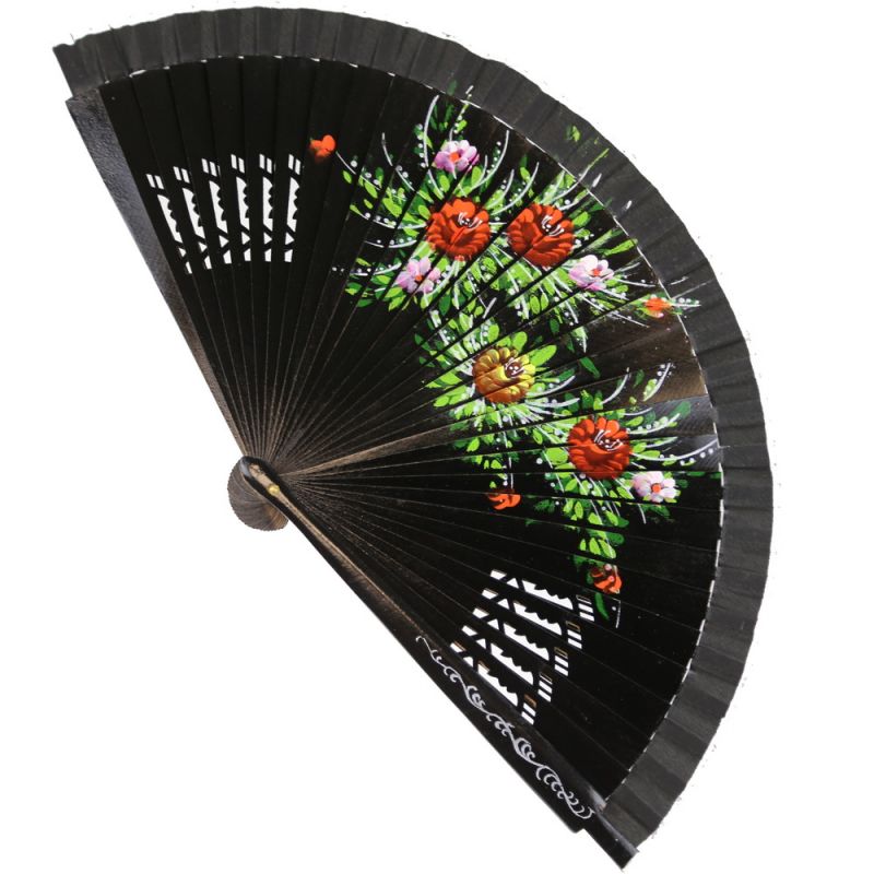 Handpainted Spanish fan