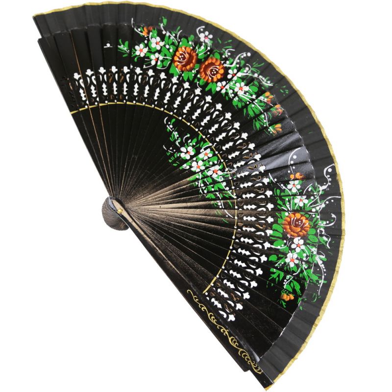 Handpainted Spanish fan