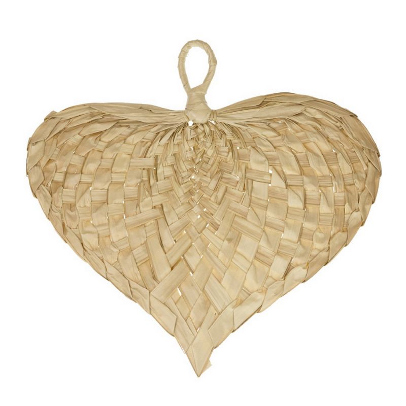 Hand fan buri 60x55cm-Natural-Natural