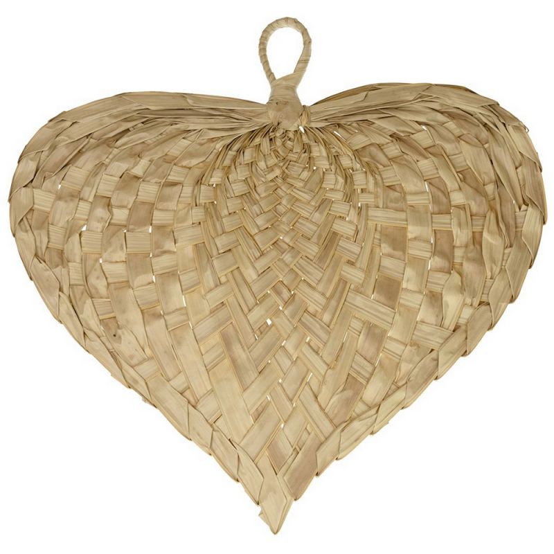 Hand fan buri 78x65cm-Natural-Natural