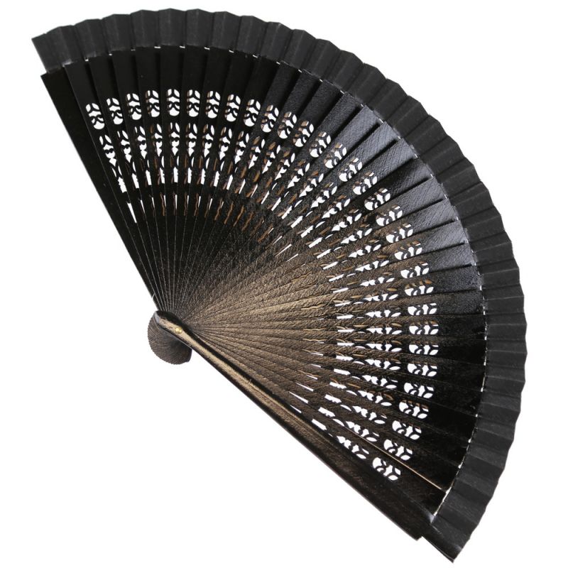 Spanish fan Natural wood