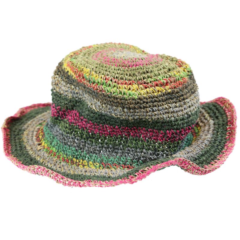 Stripe Hemp Hat