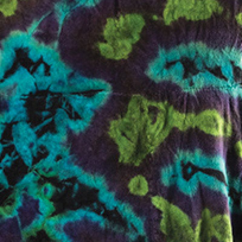 Λαστιχάκι μαλλιών βελούδο tie dye