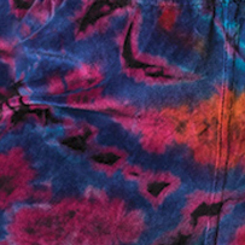 Λαστιχάκι μαλλιών βελούδο tie dye