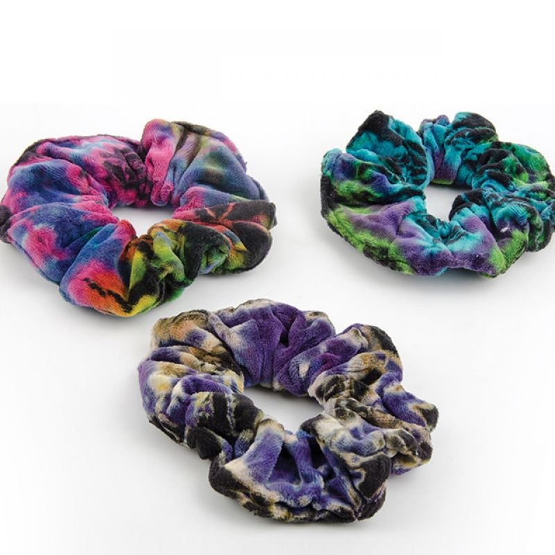 Λαστιχάκι μαλλιών βελούδο tie dye