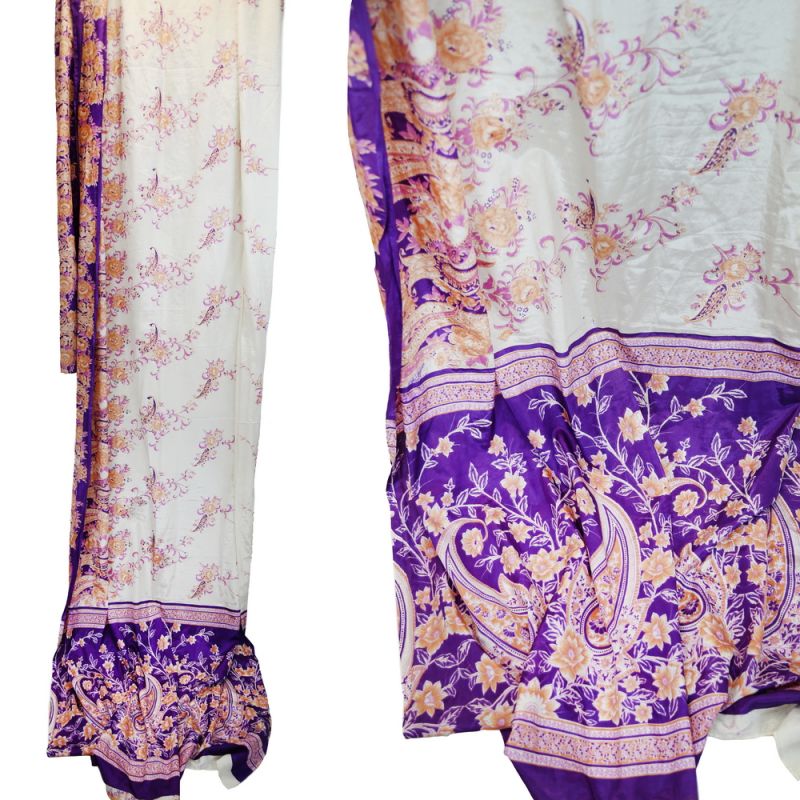 Ύφασμα vintage από σάρι (#1) 5x1μ. - ρεγιόν