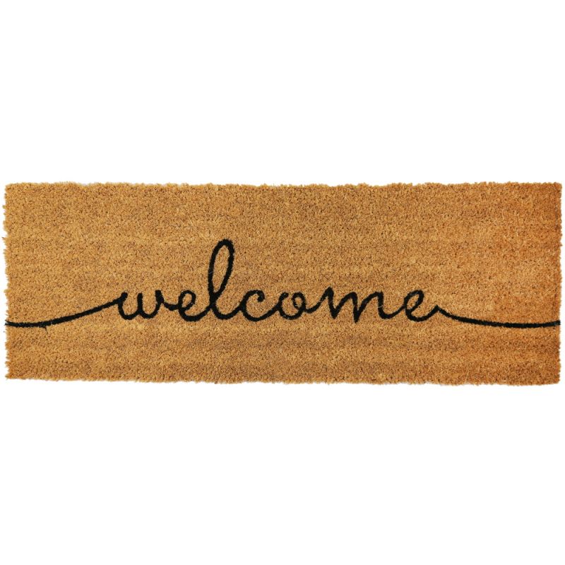 Χαλάκι εισόδου WELCOME 28x78εκ. κοκοφοίνικας