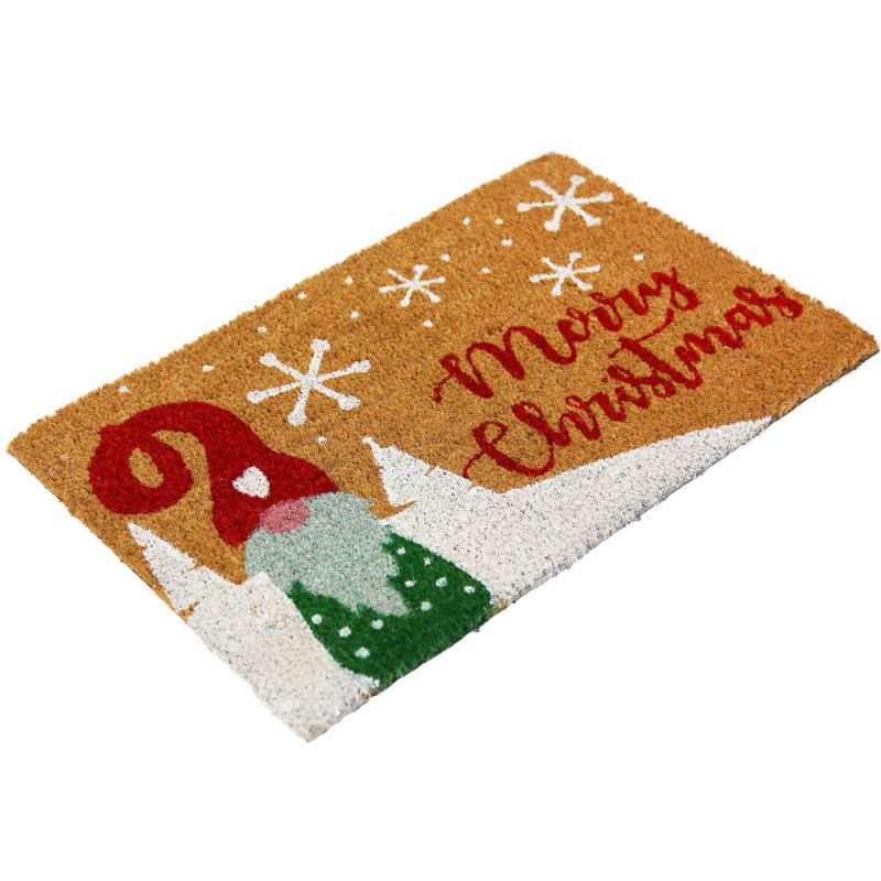 Χαλάκι εισόδου Merry Christmas 38x58εκ. κοκοφοίνικας