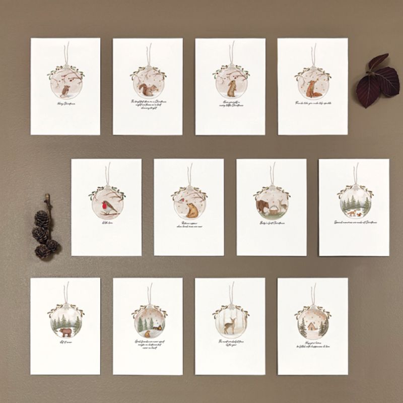 Bauble card-May your home be filled