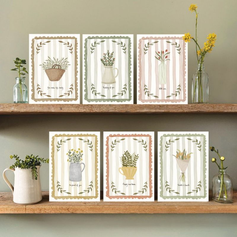 Country living card-Happy new home